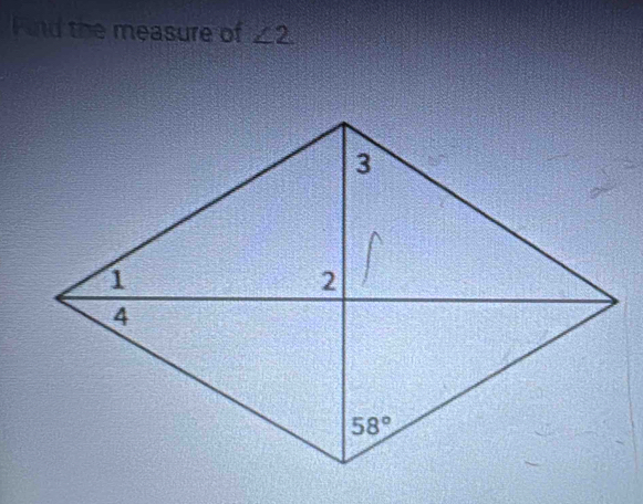 Find the measure of ∠ 2