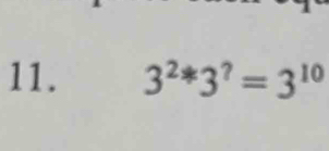 3^2*3^?=3^(10)