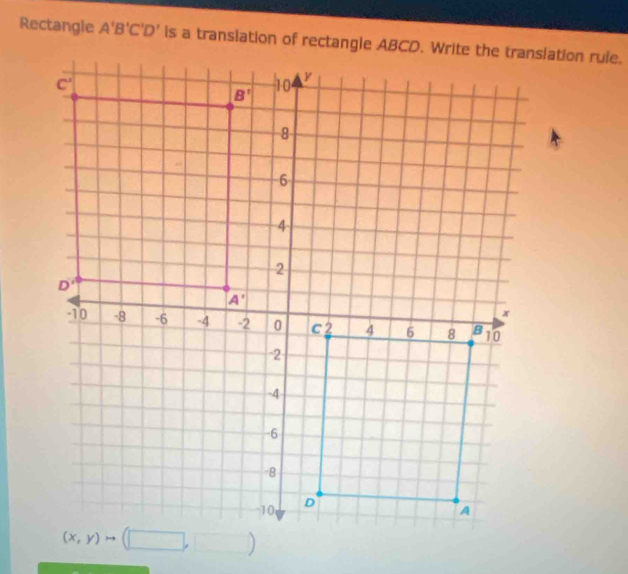 Rectangle A'B'C'D'