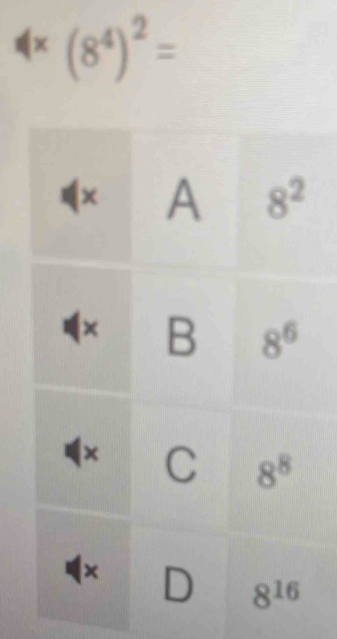 4* (8^4)^2=