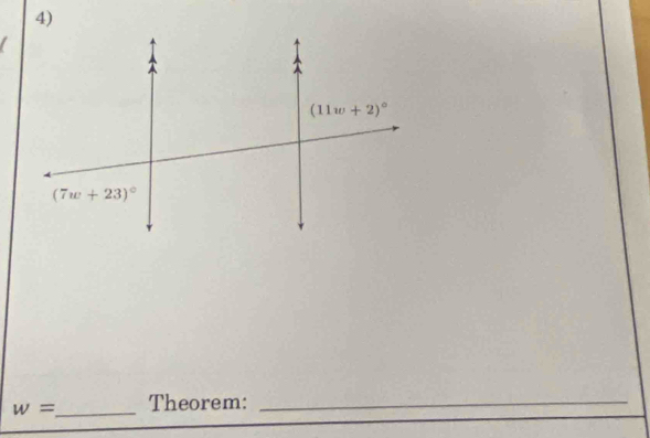 w= _ Theorem:_