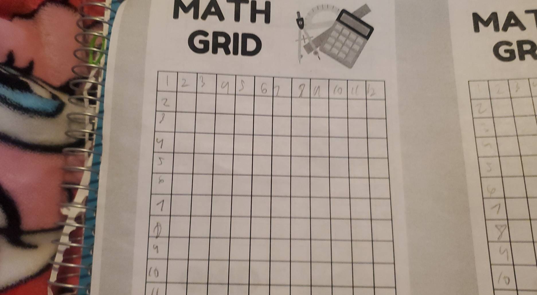 MATH 
MAT 
GRID 
GR