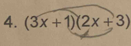 (3x+1)(2x+3)