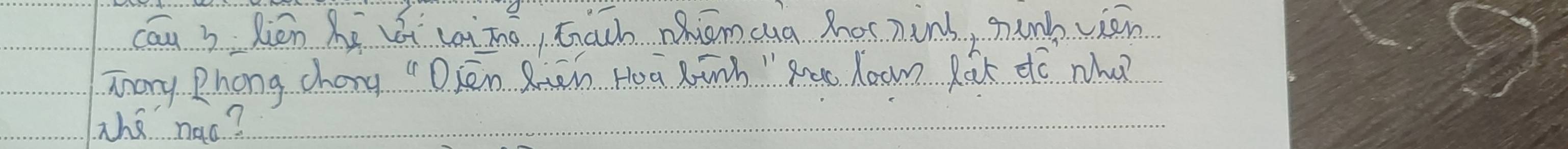 cāu b Riēn hú lái caiino, mach hiomng Mornins, sunk vien 
Zary Phong chong " Dien Ricn Hoa Kinh " Rue Roan Rok do wha? 
zho nac?