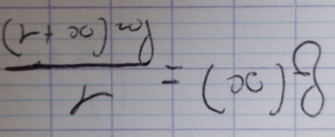 g(x)=frac (2x+1)^2x^2