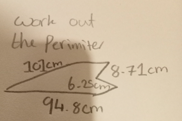 work out 
the Perimiter