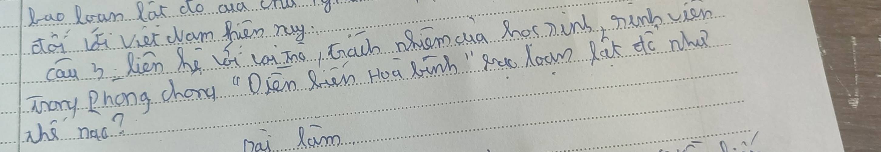 Dao Roam lor do d
dà i Vei dam fān my.
cāu 3 Riēn Qē lói Laiing, ach nhiāmcug or nins, sunhvien
Zary Phong chong " Dcen Ricn Hoa Rinh " Rue Loan Rot do wha?
zho nao?
nài Rám