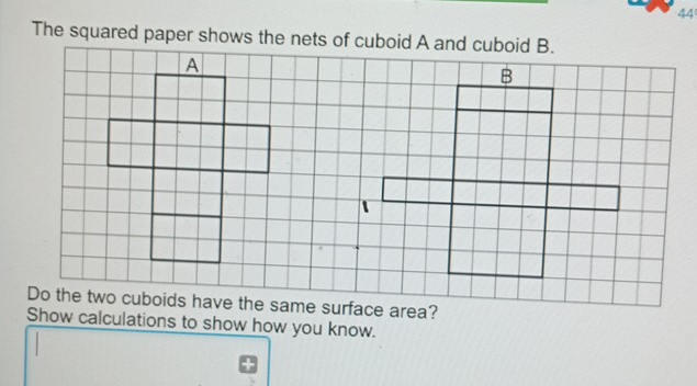 Show calculations to show how you know.