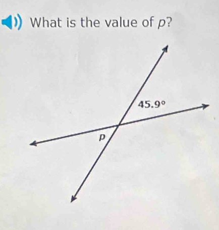 What is the value of p?