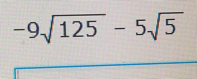 -9sqrt(125)-5sqrt(5)