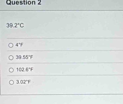 39.2°C
4°F
39.55°F
102.6°F
3.02°F