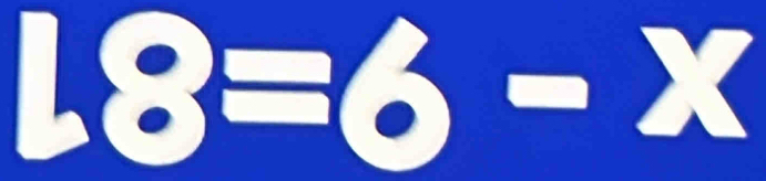 L8=6-x