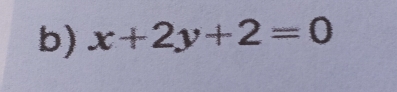 x+2y+2=0