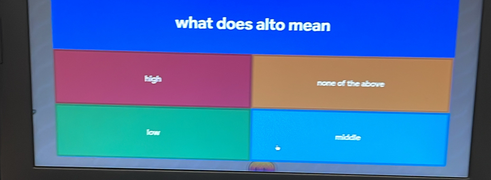 what does alto mean