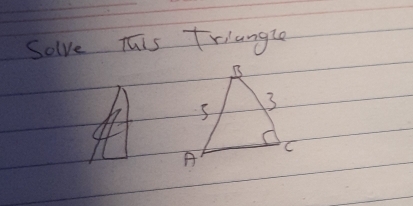 Solve This triangte