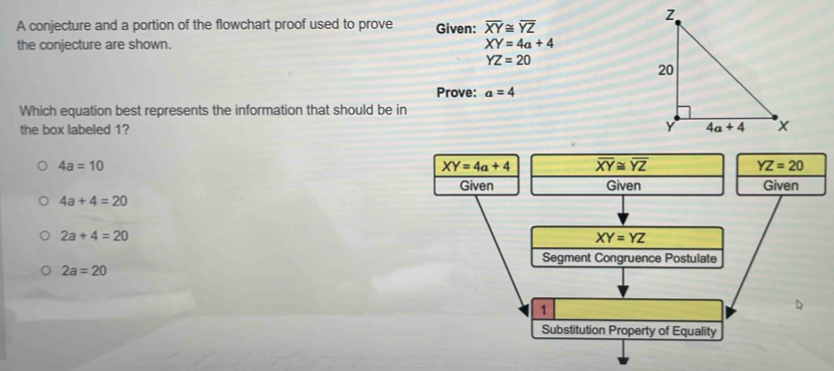 Solved: A conjecture and a portion of the flowchart proof used to prove ...
