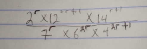  (2^r* 12^(2r+1)* 14^(r+1))/7^r* 6^(2r)* 4^(2r+1) 