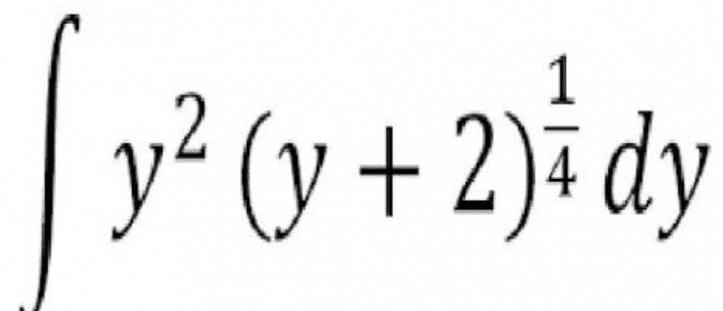 ∈t y^2(y+2)^ 1/4 dy