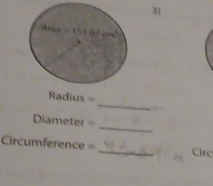 adiu □
4
_
==Diameter =
Cir  re  _ Crc