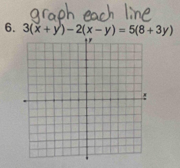 3(x+y)-2(x-y)=5(8+3y)