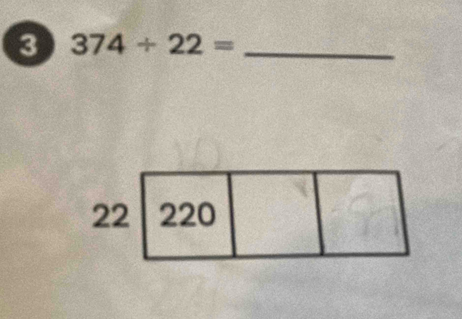 3 374/ 22= _