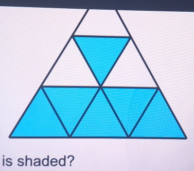 is shaded?