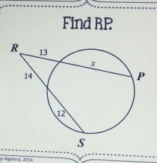 Find RP
s Algebra), 2014