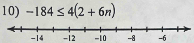 -184≤ 4(2+6n)
-14