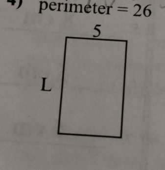 perimeter =26