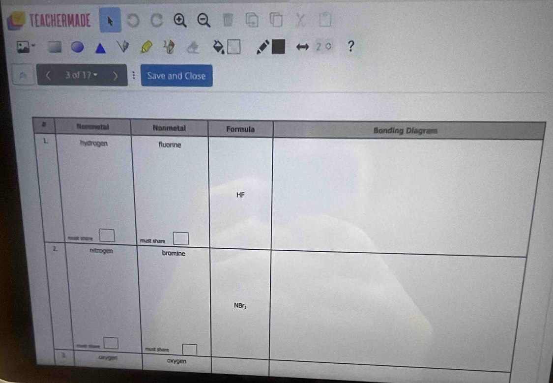 TEACHERMADE
20 ? 
( 3 of 17• : Save and Close