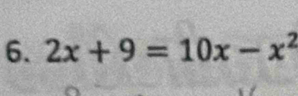 2x+9=10x-x^2