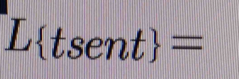 L tsent =