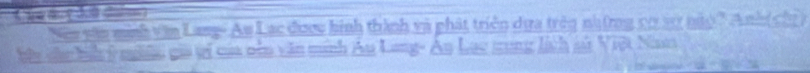 Ney văn minh văn Lang- Au Lạc được hình thành và phát triển dựa trên nhưng cơ vợ ngy? A nh ch 
bày dàc bi ý mệu giả ví ca nên văn minh Au Lang- Ân Lạc tung lịch sử Việt Nan