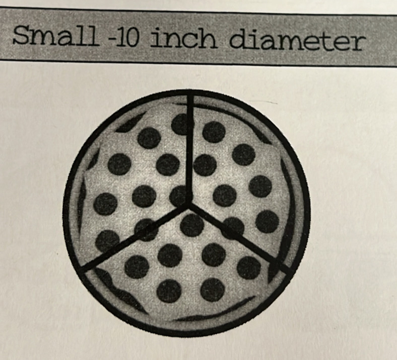 Small - 10 inch diameter