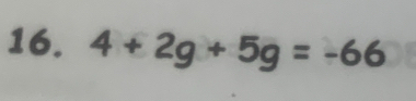 4+2g+5g=-66