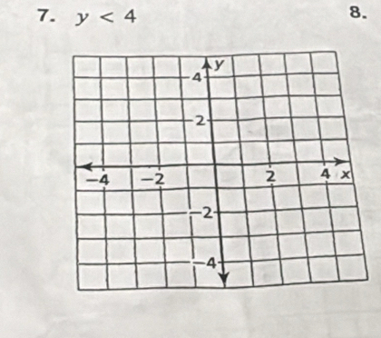 y<4</tex> 
8.