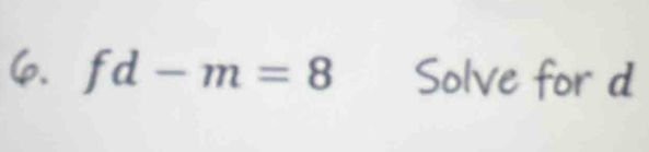 fd-m=8