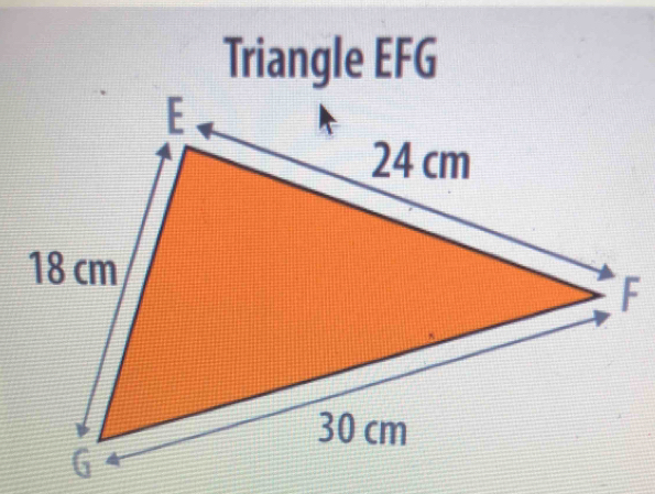 Triangle EFG