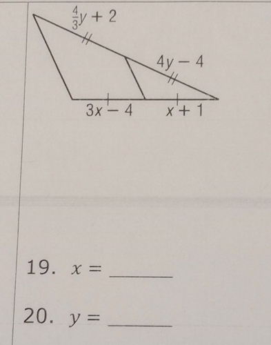 x=
_
20. y= _