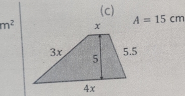 A=15cm
m^2