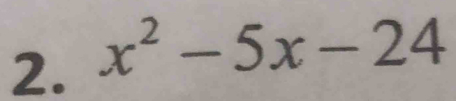 x^2-5x-24