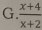  (x+4)/x+2 