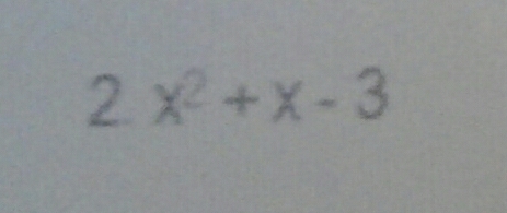 7  □ /□   x^2+x-3