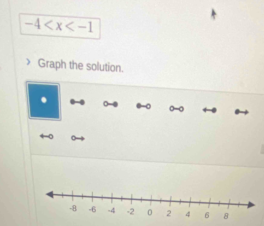 -4
Graph the solution. 
. 
c