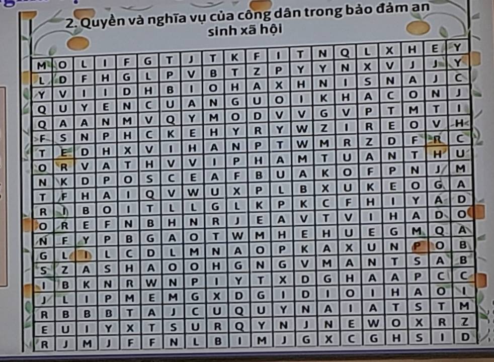 a vụ của công dân trong bảo đảm an
a
R J