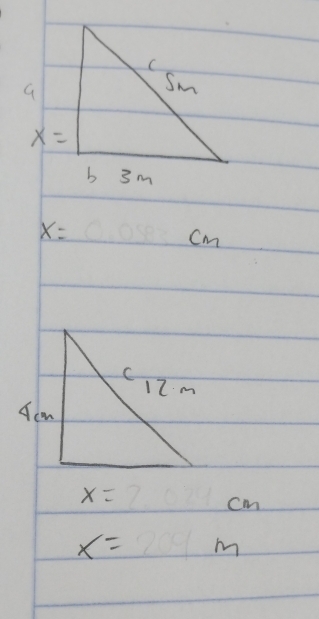 G
x=
x=
Cm
x=2cm
x=m