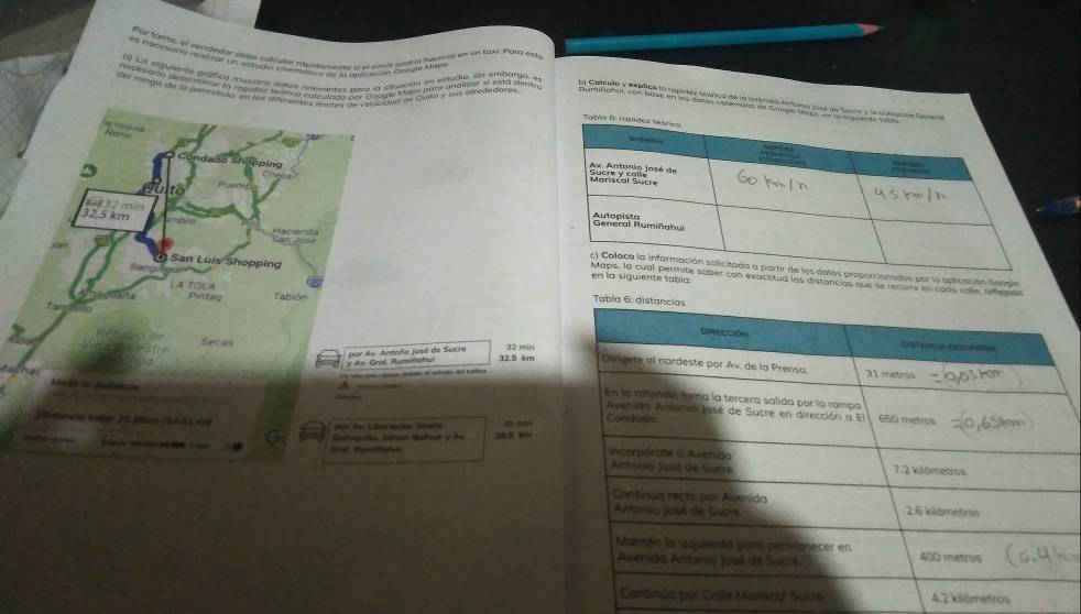 La Selculo y eseiolo cnetrajeróó de la aarde Aparc 
= ragu Rano 
ndado Shöpping 
to 
m 32 min
San Jose Hacienda
32.5 km onados por la aplosción Gosale 
San Luis Shopping 
Sang 
la siguiente tabia 
exactitud las distancias que se recoire en cado cole, refmpos 
LA TOLA Tablón 
Pintag 
Far b t 
Retúgio de Secas 
ahestre 32 itin 
* Av Grat Runsiñahui 
1 par Av. Antaño jusé de Sucre 32.5 km
c o tide d ti 
) dien tudr 25 jlã== (24.51 ==0 A o 
por Aw Lbortadtee Stota 
Cofvacike, Siman Bafvar y As [j k 
ad Bumitiates

4.2 kilómetros