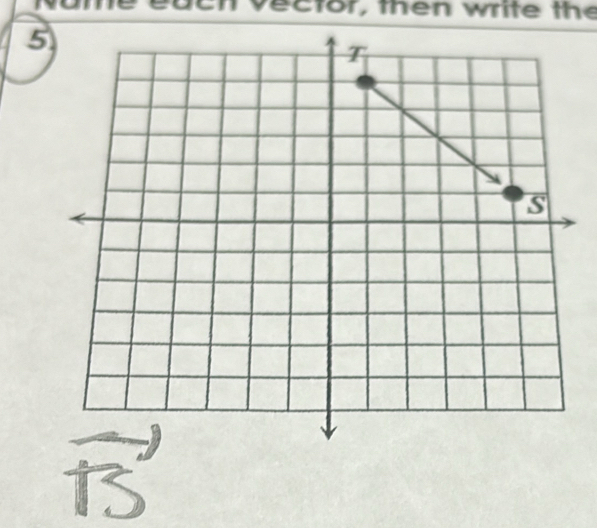 cn vector, then write the