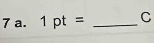 1pt= _ 
C