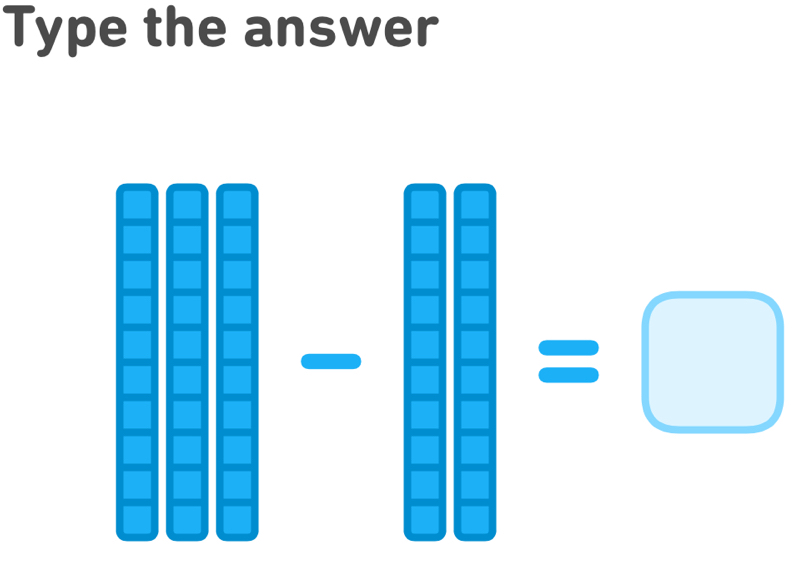 Type the answer
=□